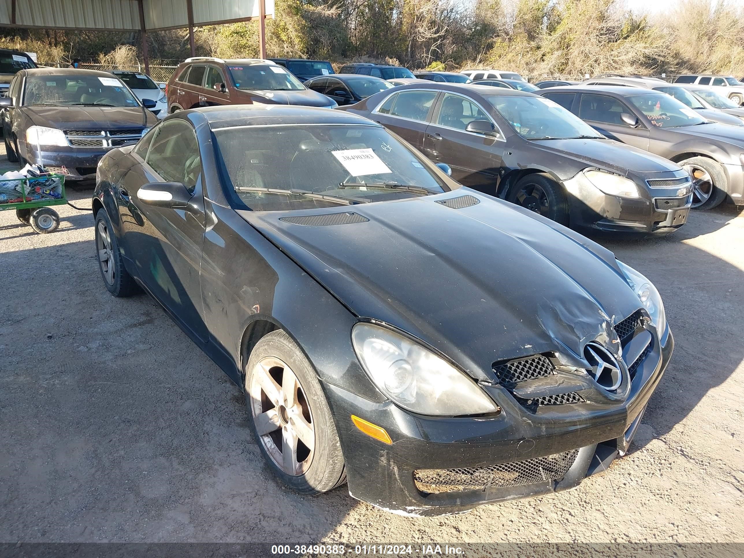 MERCEDES-BENZ SLK-KLASSE 2007 wdbwk54f37f156314