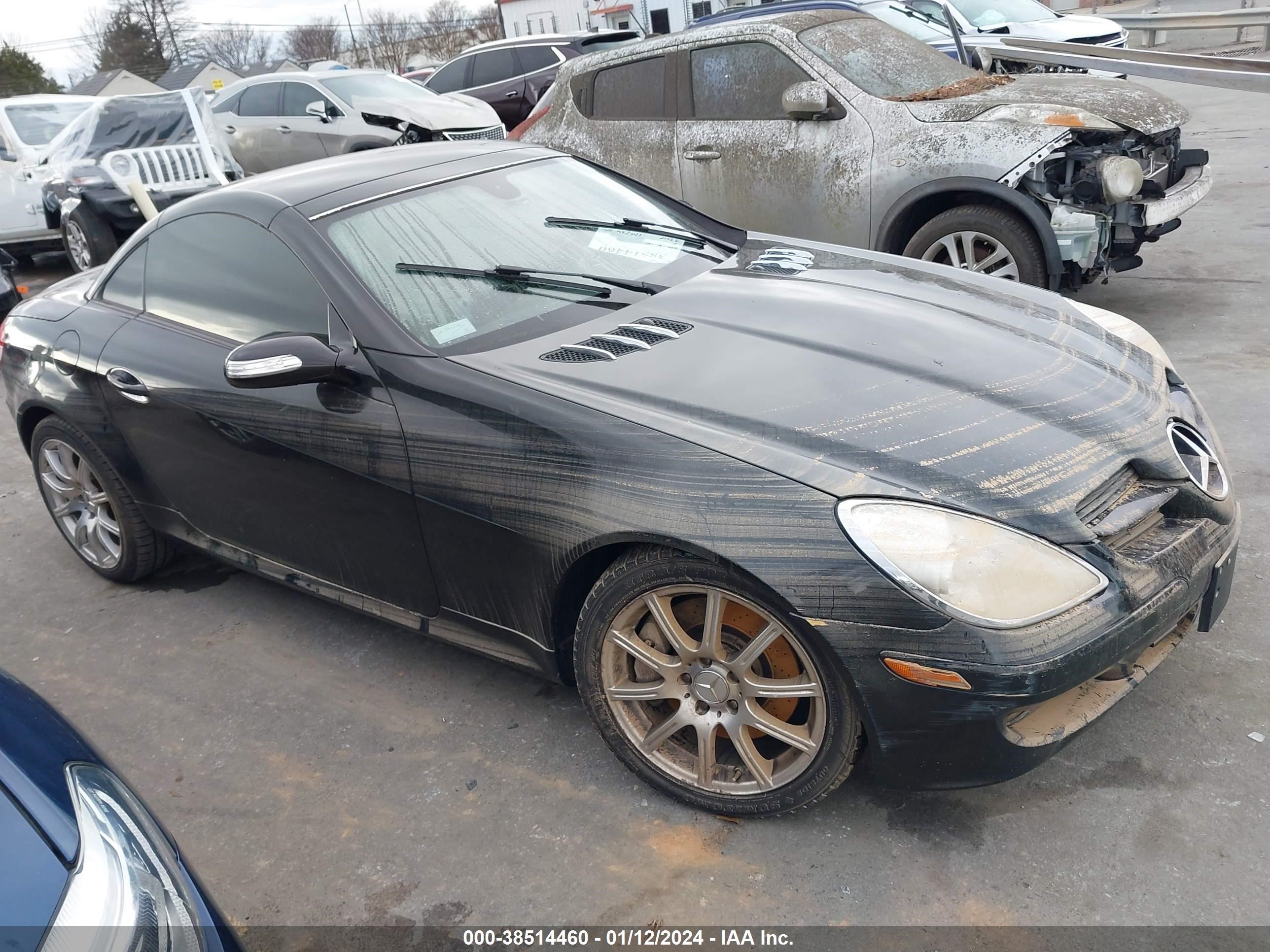 MERCEDES-BENZ SLK-KLASSE 2007 wdbwk56f77f142736