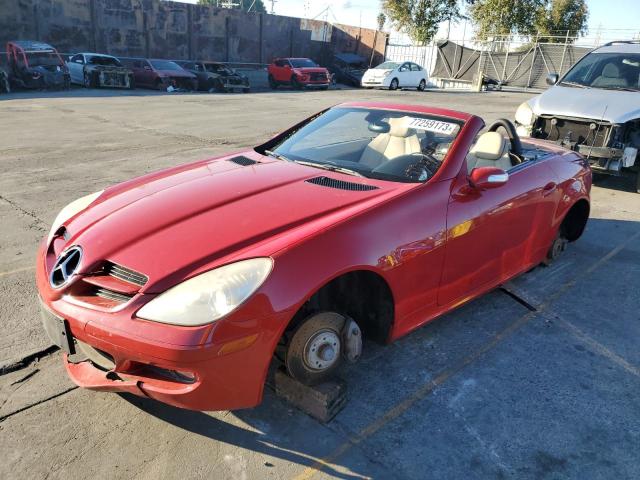 MERCEDES-BENZ SLK-CLASS 2007 wdbwk56f77f155714