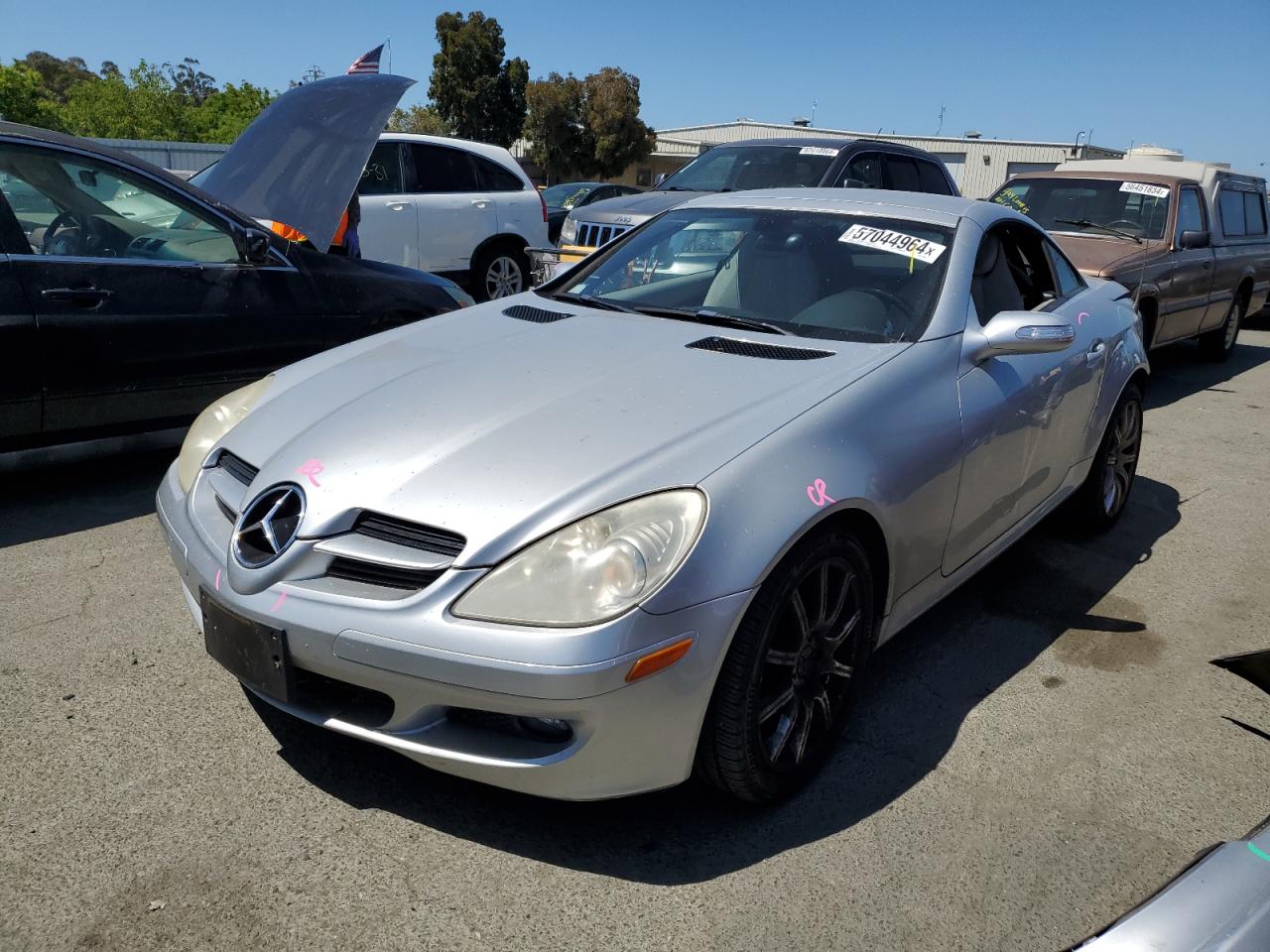 MERCEDES-BENZ SLK-KLASSE 2007 wdbwk56f77f164249