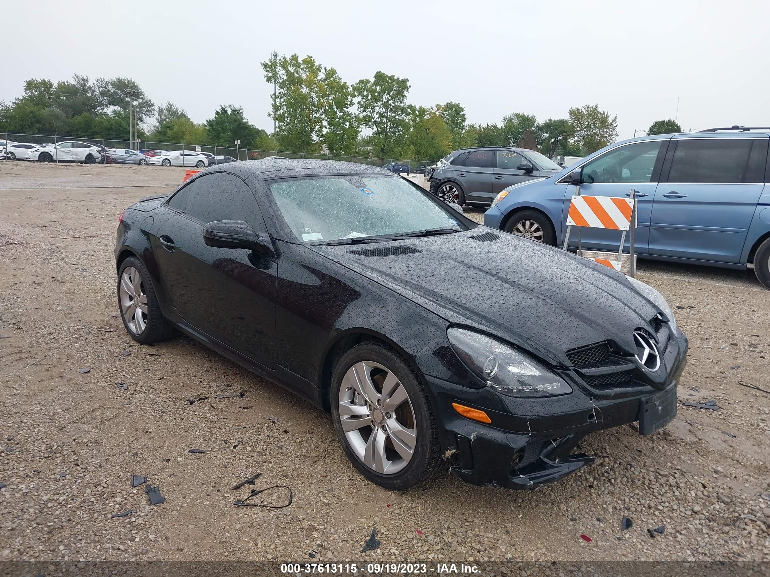 MERCEDES-BENZ SLK-KLASSE 2009 wdbwk58f39f191996