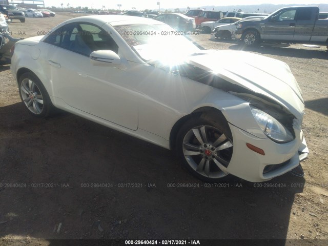 MERCEDES-BENZ SLK-CLASS 2010 wdbwk5ea1af229836