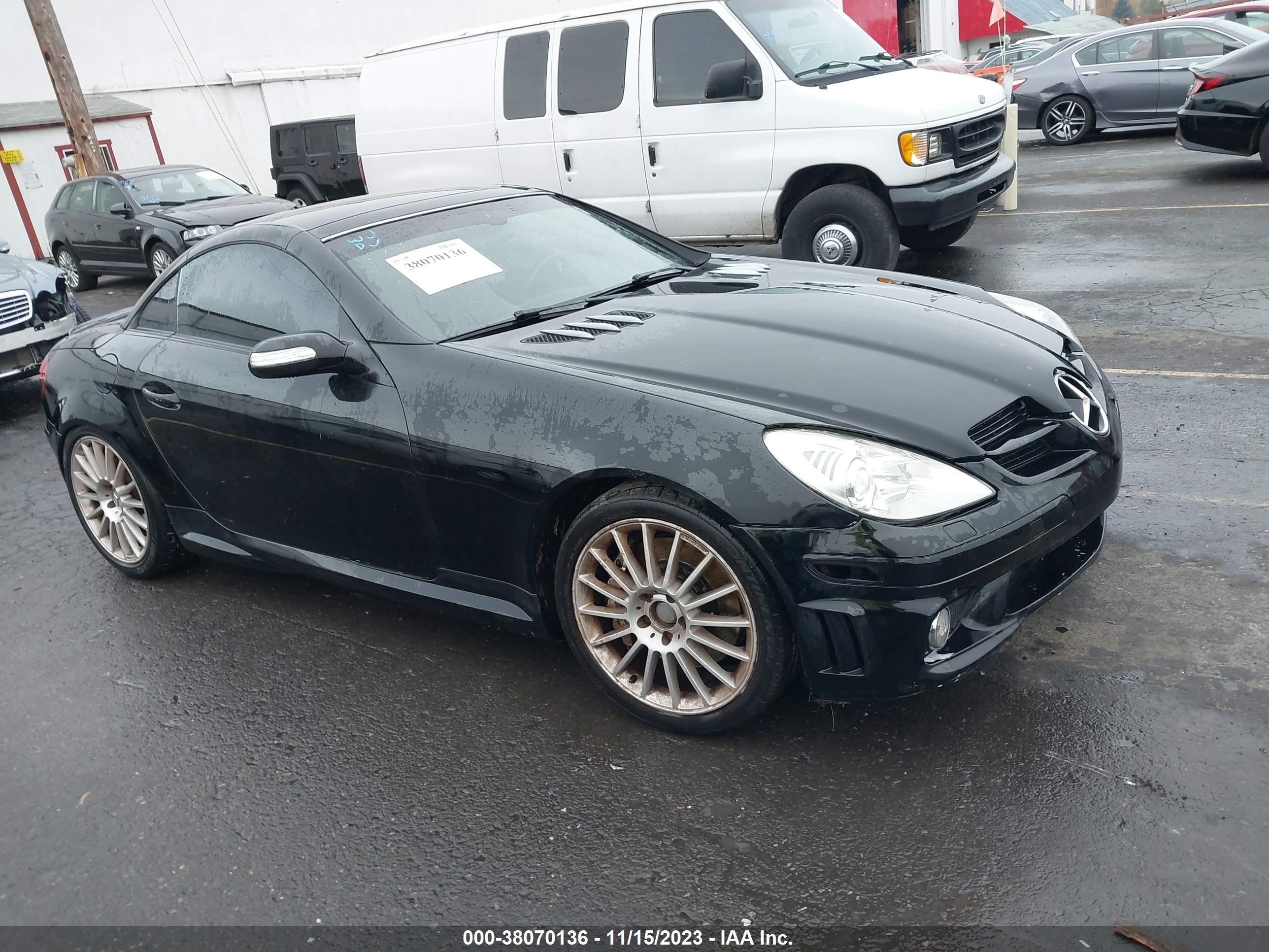 MERCEDES-BENZ SLK 55 AMG 2007 wdbwk73f67f150682