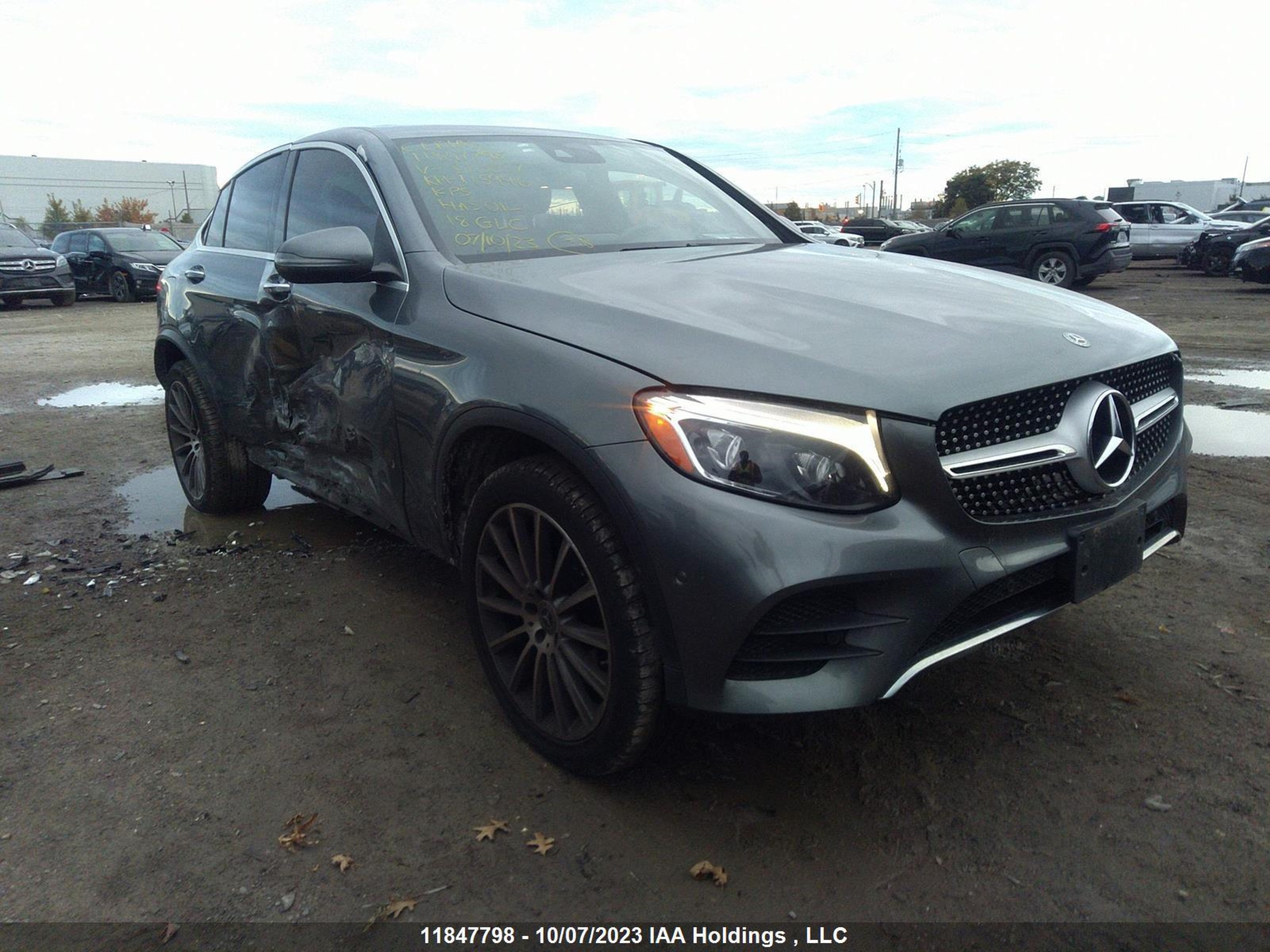 MERCEDES-BENZ GLC 2018 wdc0j4kb7jf370857