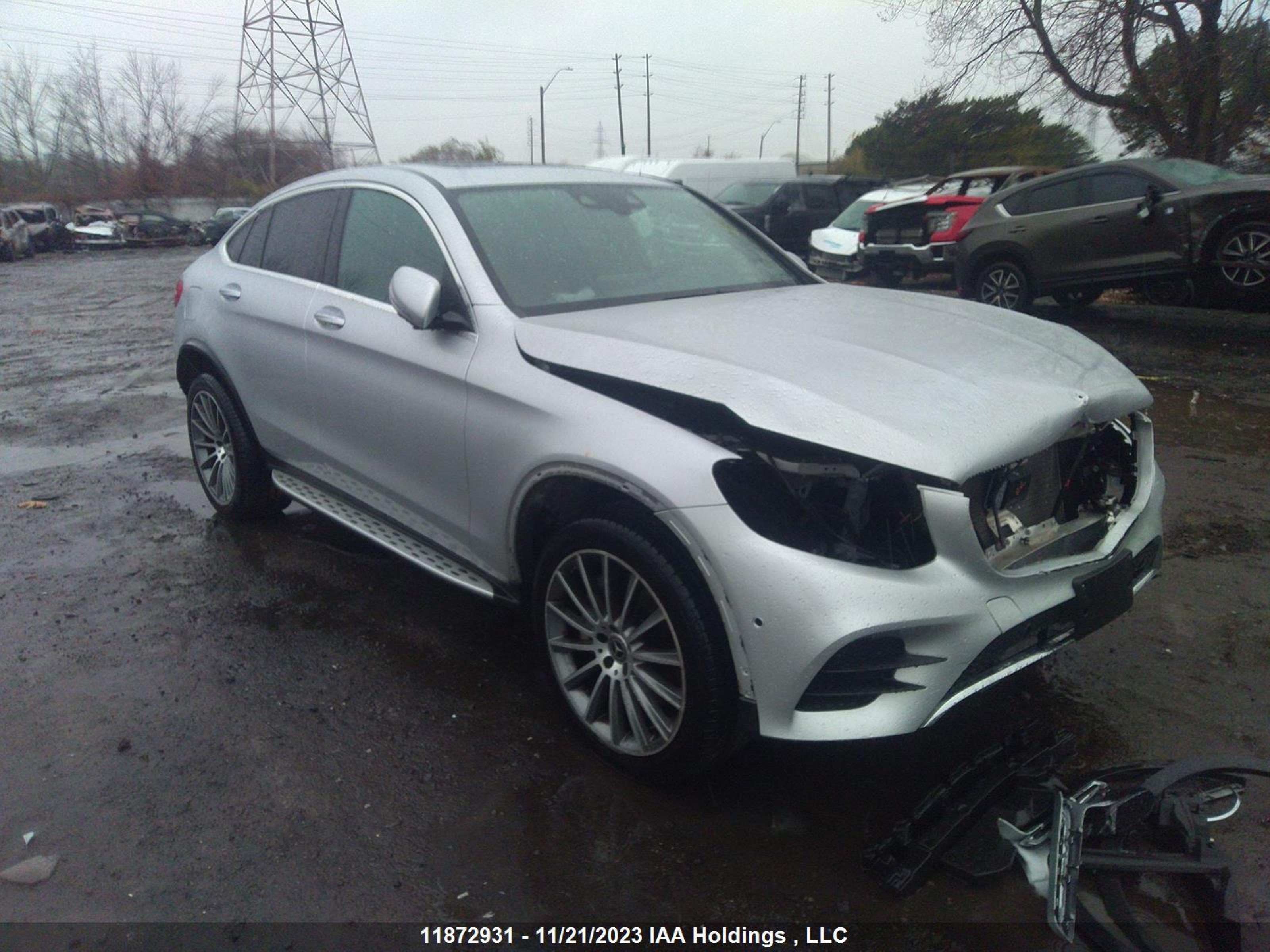 MERCEDES-BENZ GLC COUPE 2018 wdc0j4kb7jf466147