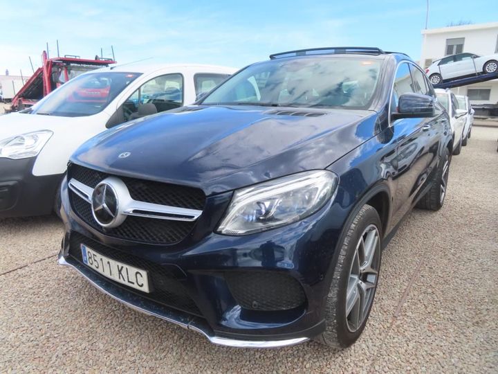 MERCEDES-BENZ CLASE GLE COUPE 2018 wdc2923241a112143