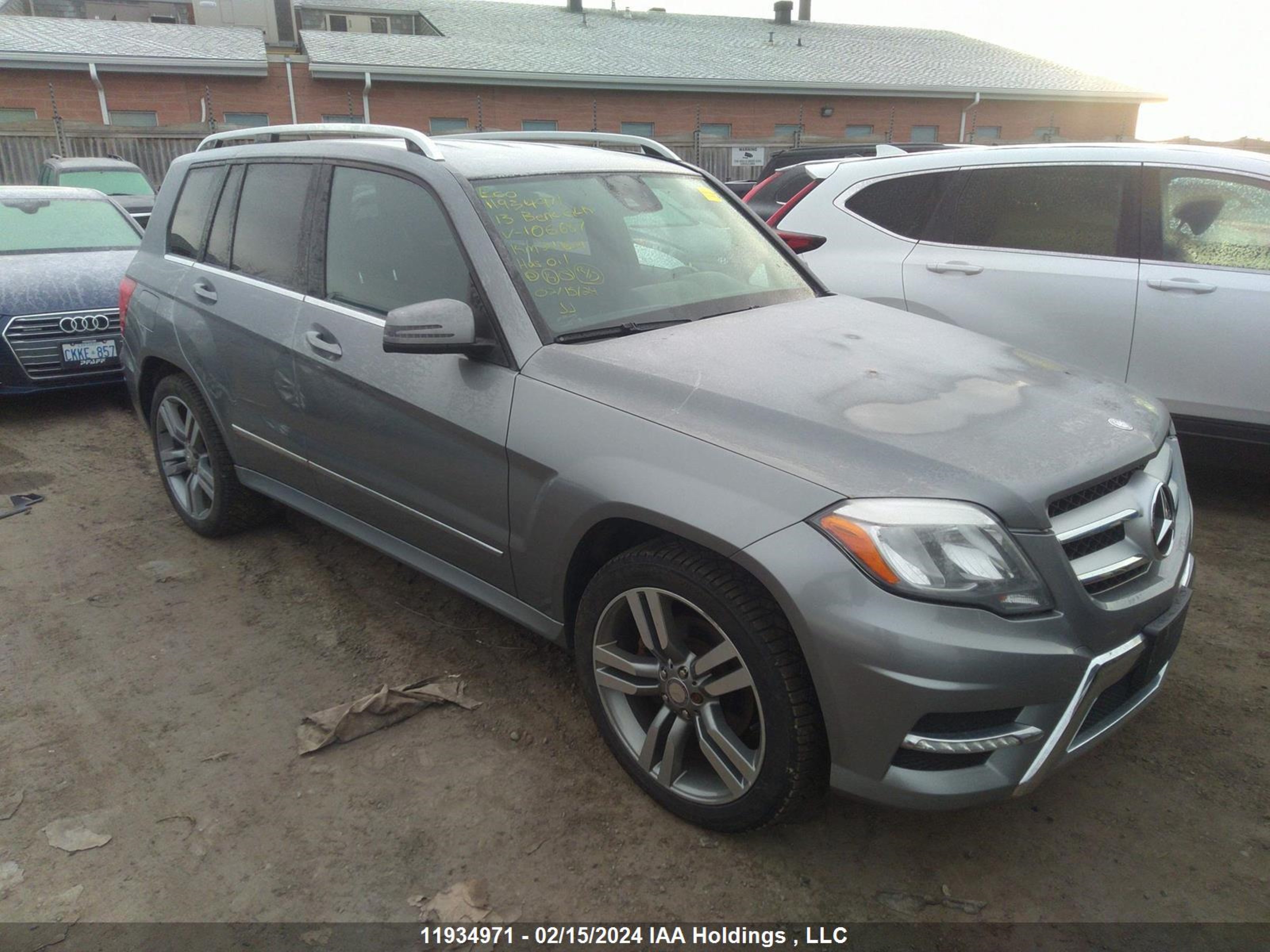 MERCEDES-BENZ GLK-KLASSE 2013 wdcgg0eb4dg106687