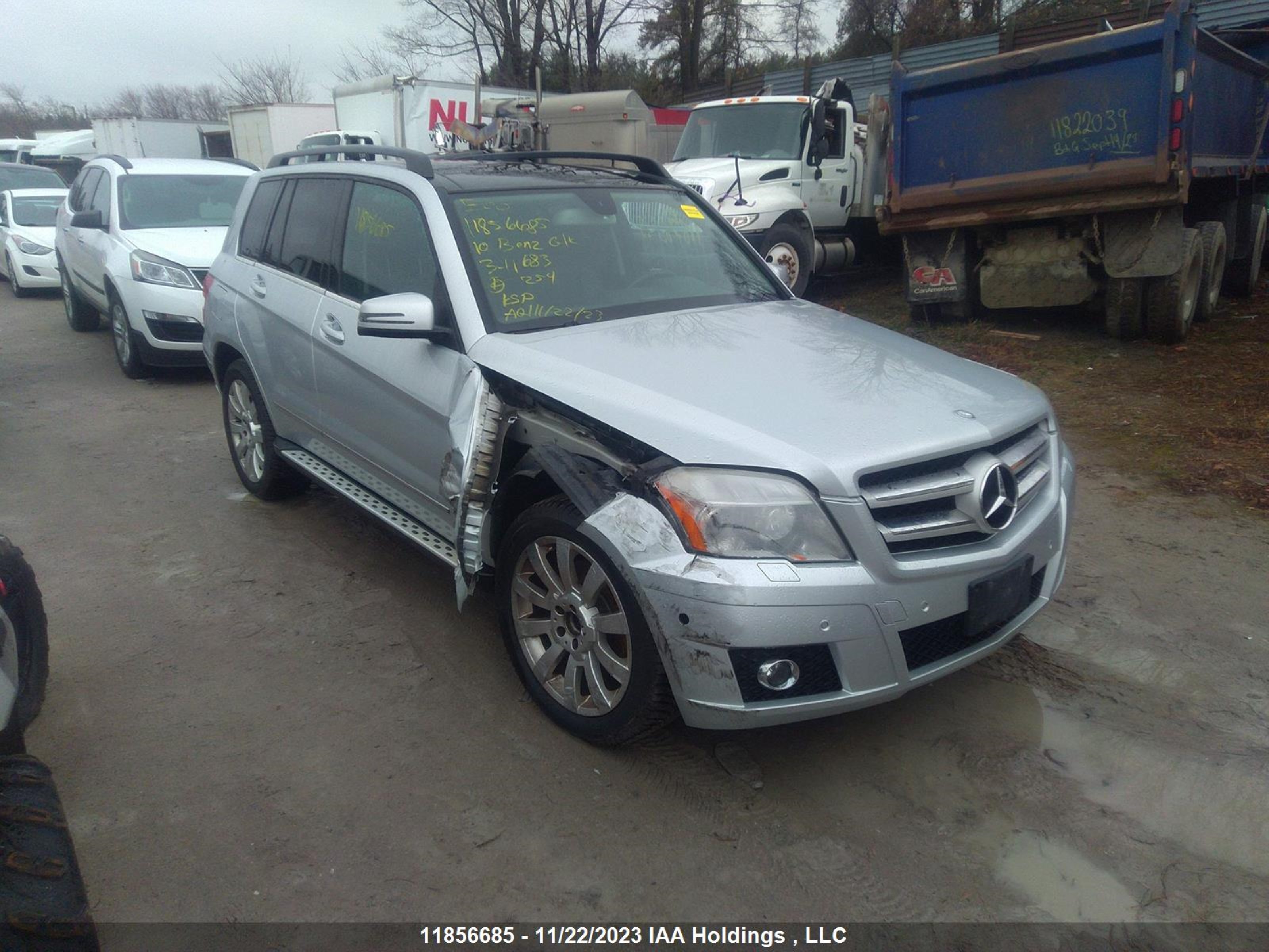 MERCEDES-BENZ GLK-KLASSE 2010 wdcgg8hb4af341683