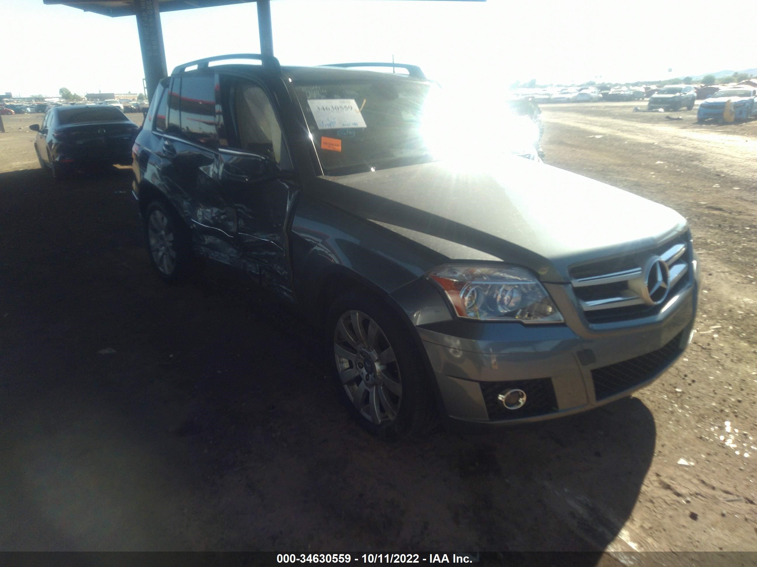 MERCEDES-BENZ GLK-KLASSE 2012 wdcgg8hb5cf729914