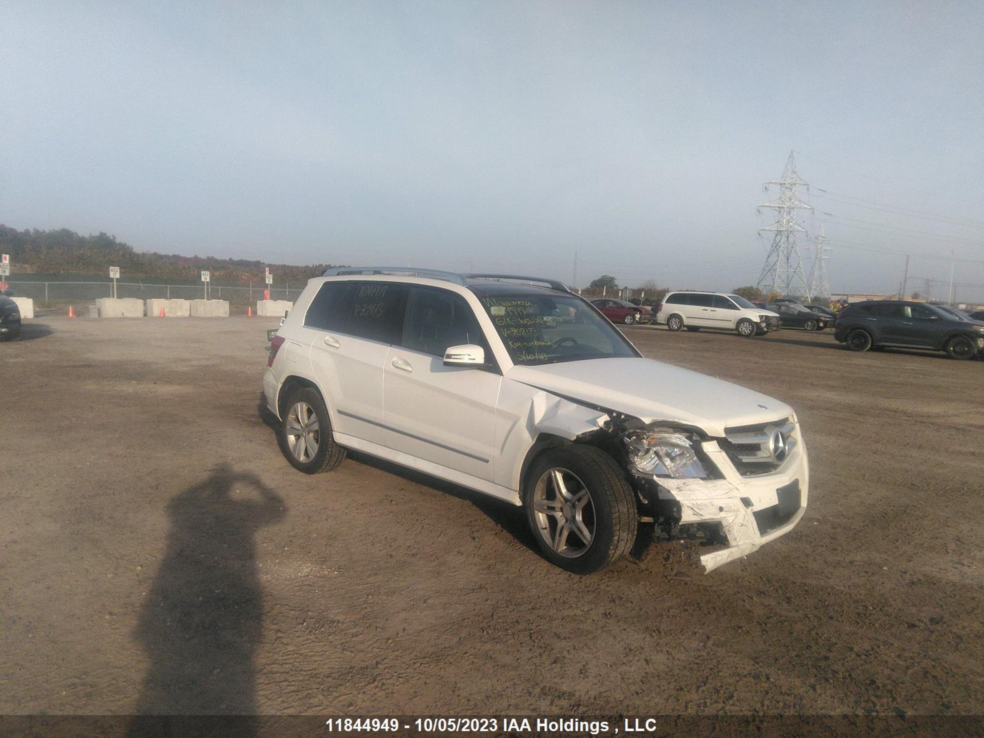 MERCEDES-BENZ GLK-KLASSE 2011 wdcgg8hb7bf708173