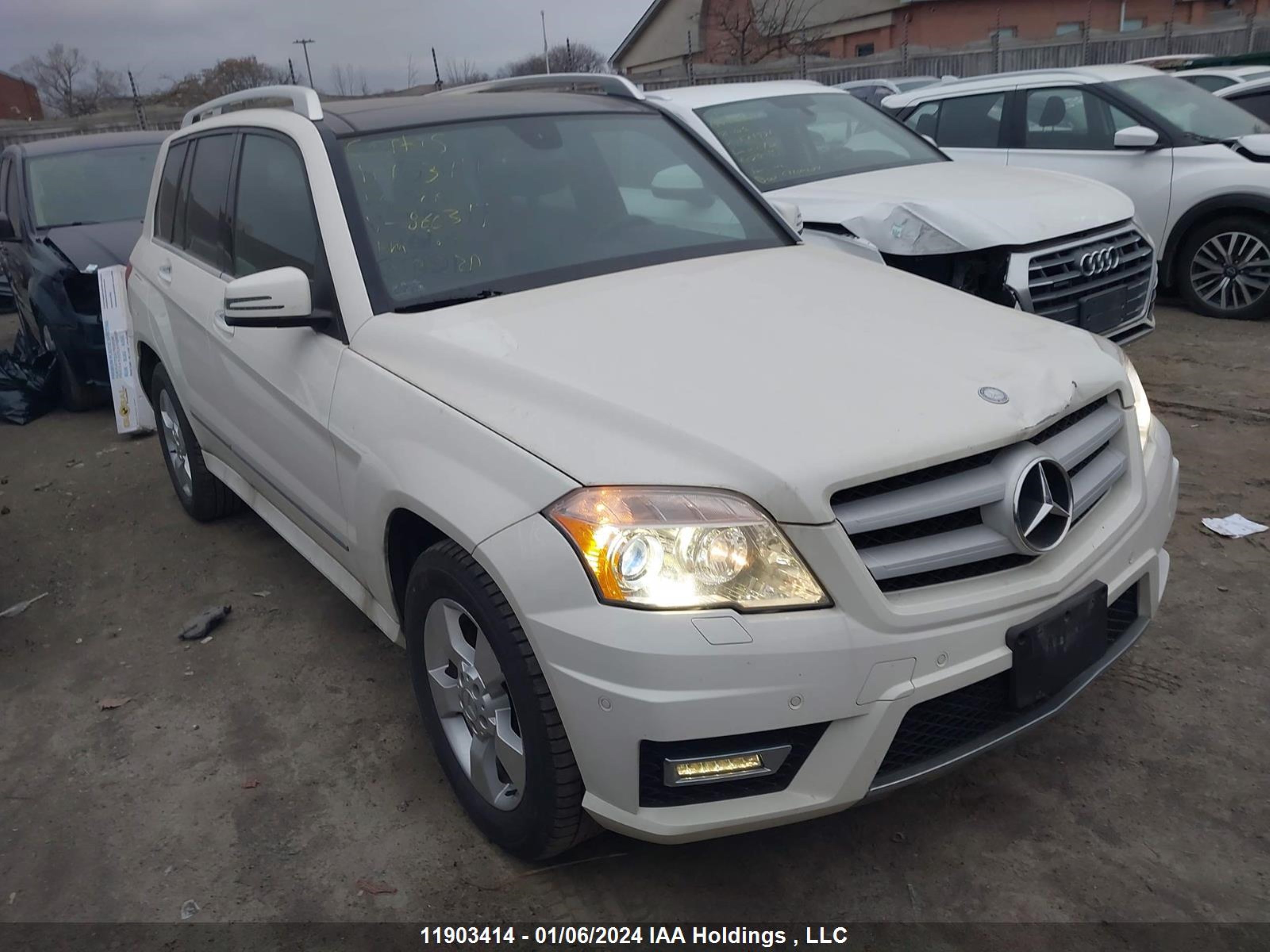 MERCEDES-BENZ GLK-KLASSE 2012 wdcgg8hb9cf860344