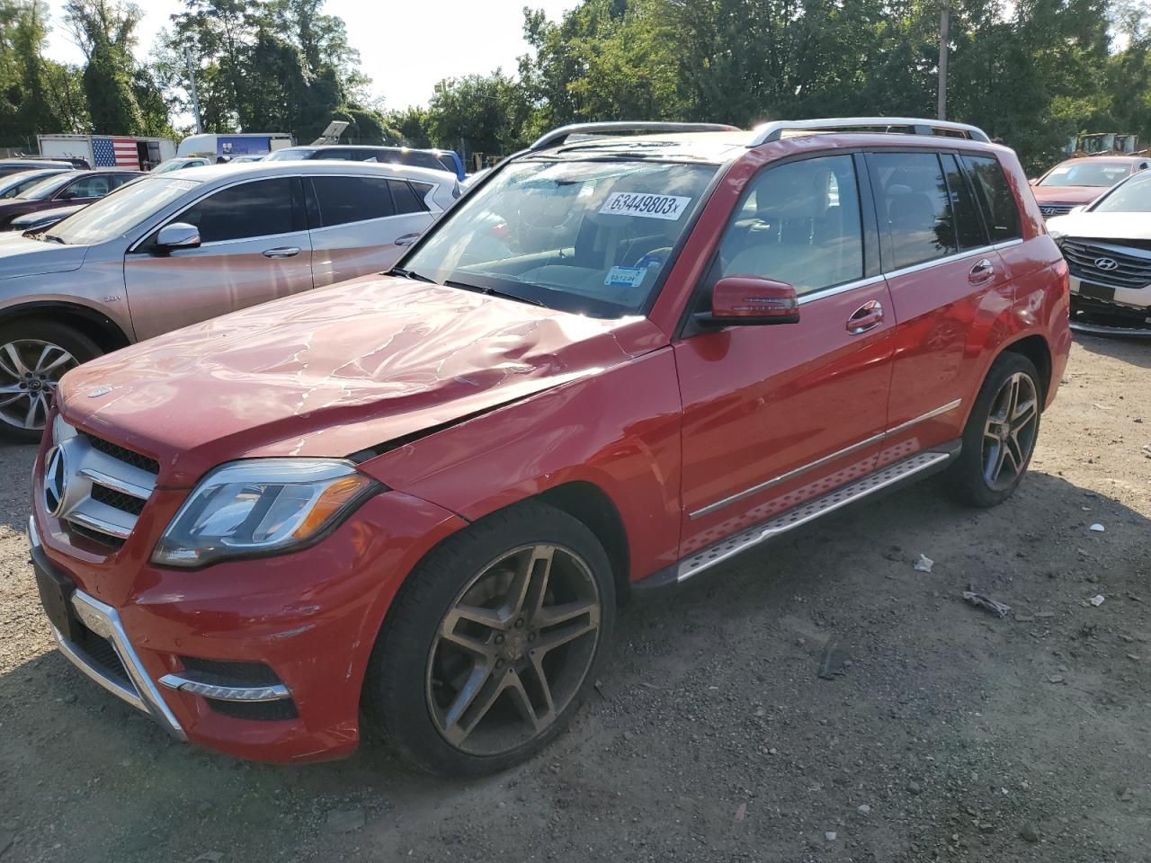 MERCEDES-BENZ GLK-KLASSE 2013 wdcgg8jb6dg080274