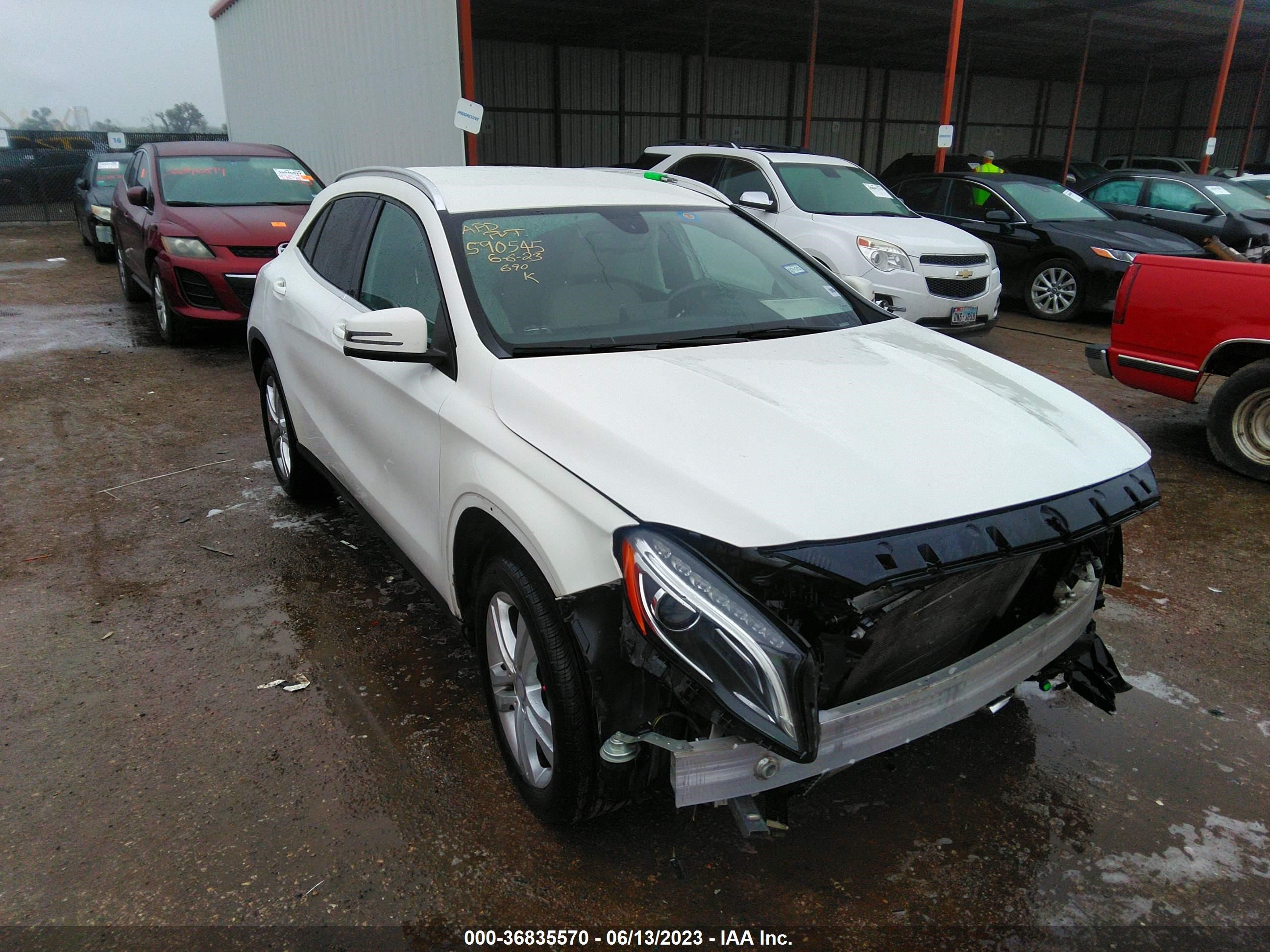 MERCEDES-BENZ GLA-KLASSE 2015 wdctg4eb5fj167803