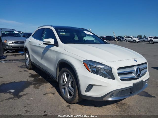 MERCEDES-BENZ GLA 250 2016 wdctg4eb5gj204608