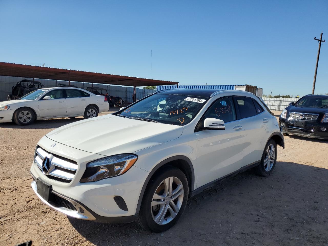 MERCEDES-BENZ GLA-KLASSE 2017 wdctg4eb6hj308736