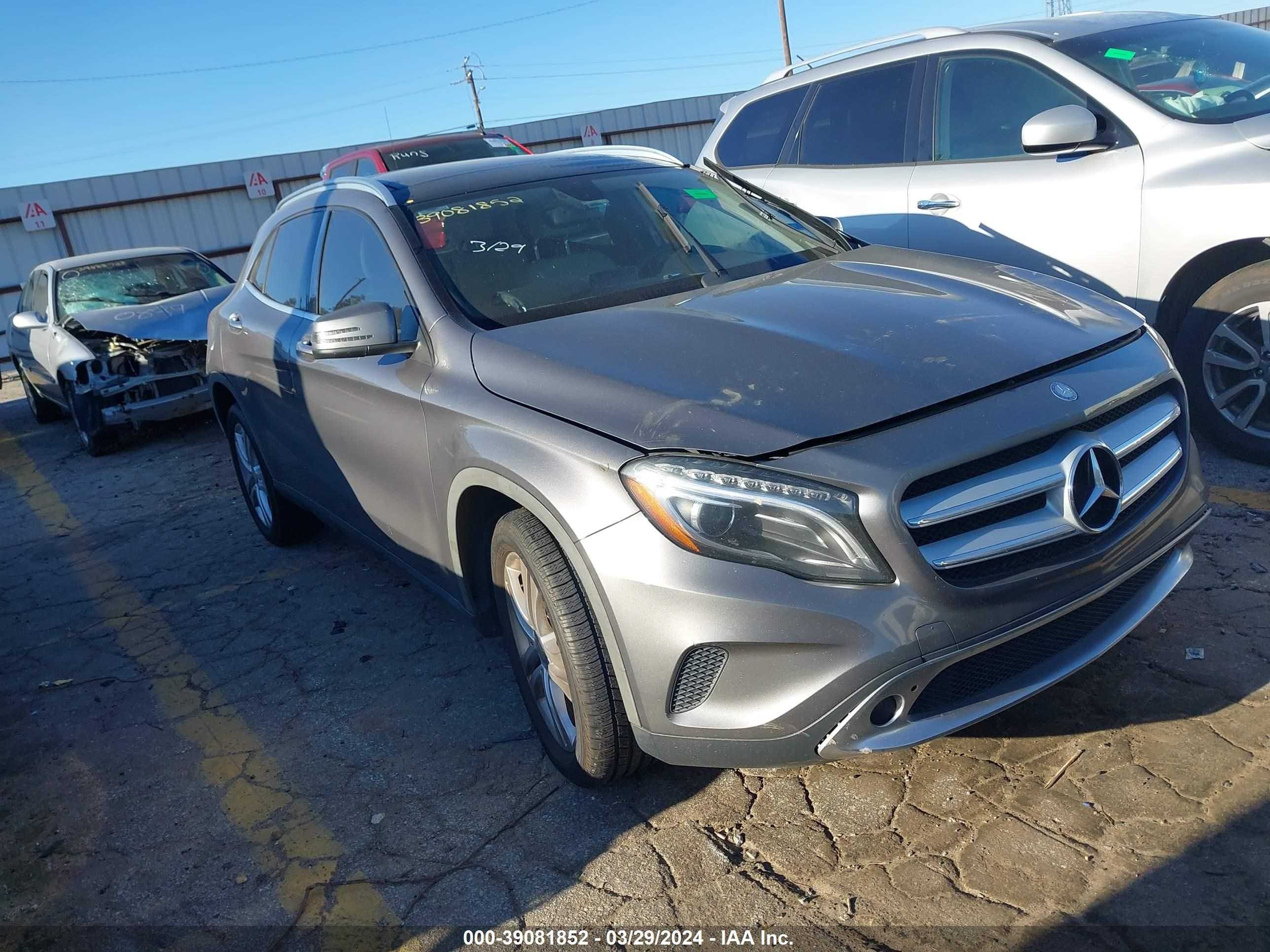 MERCEDES-BENZ GLA-KLASSE 2015 wdctg4eb7fj183579