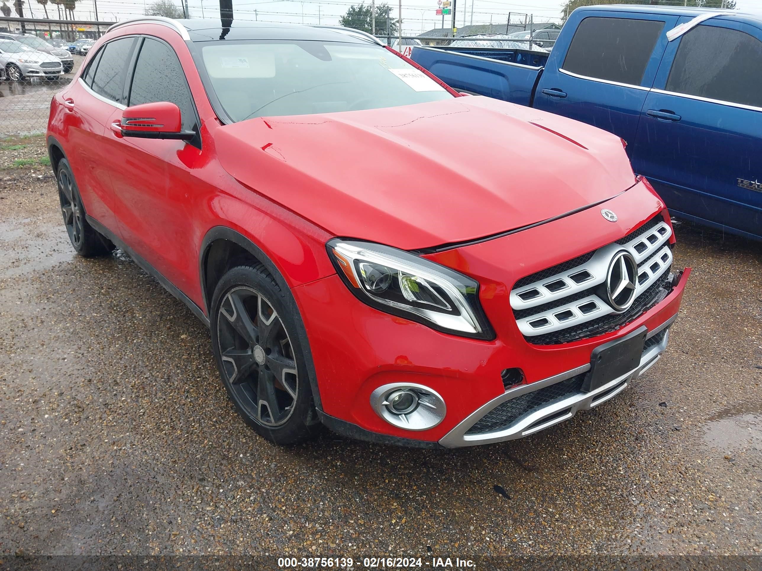 MERCEDES-BENZ GLA-KLASSE 2019 wdctg4eb9ku003723