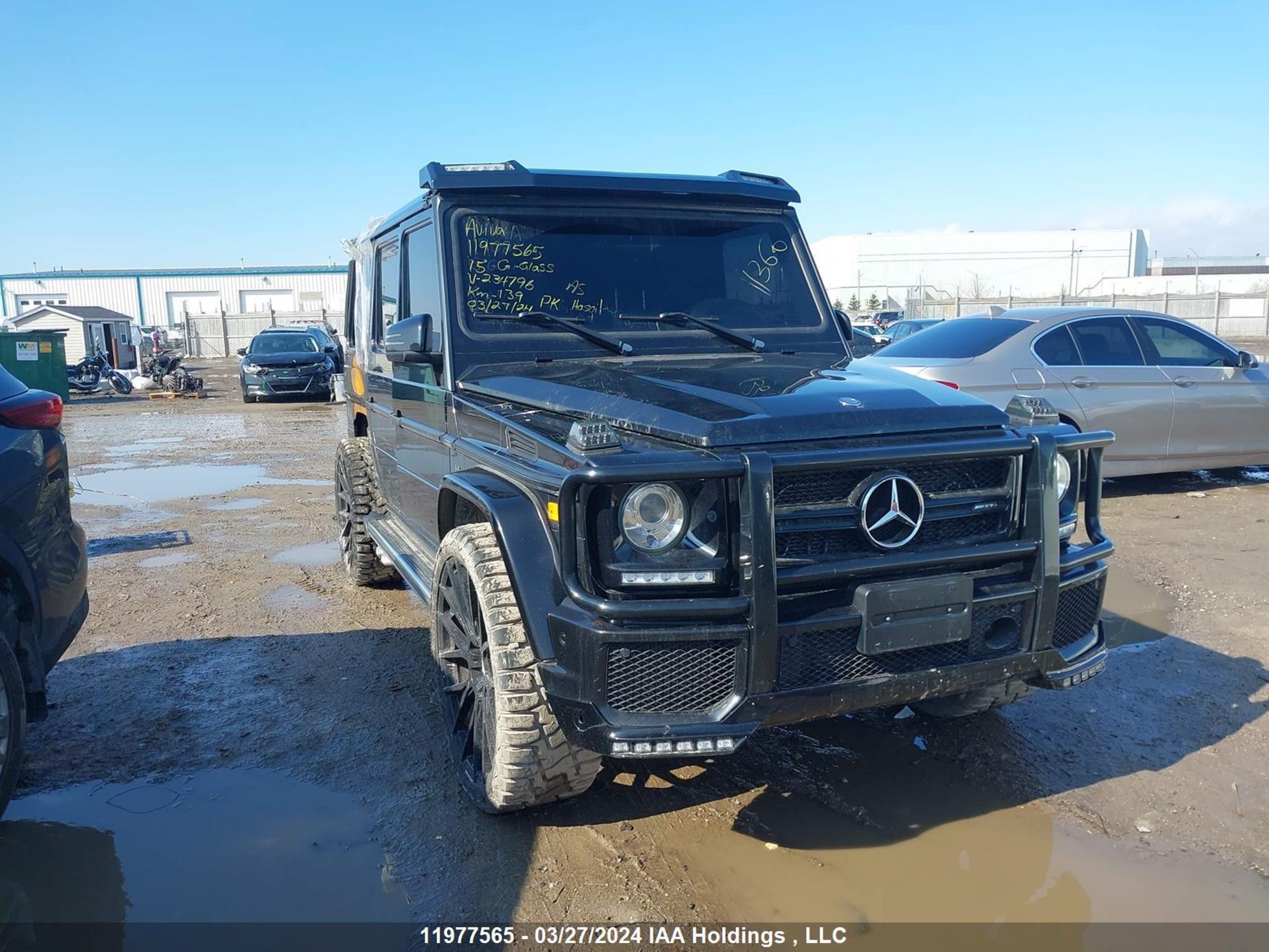 MERCEDES-BENZ G-KLASSE 2015 wdcyc7df2fx234796