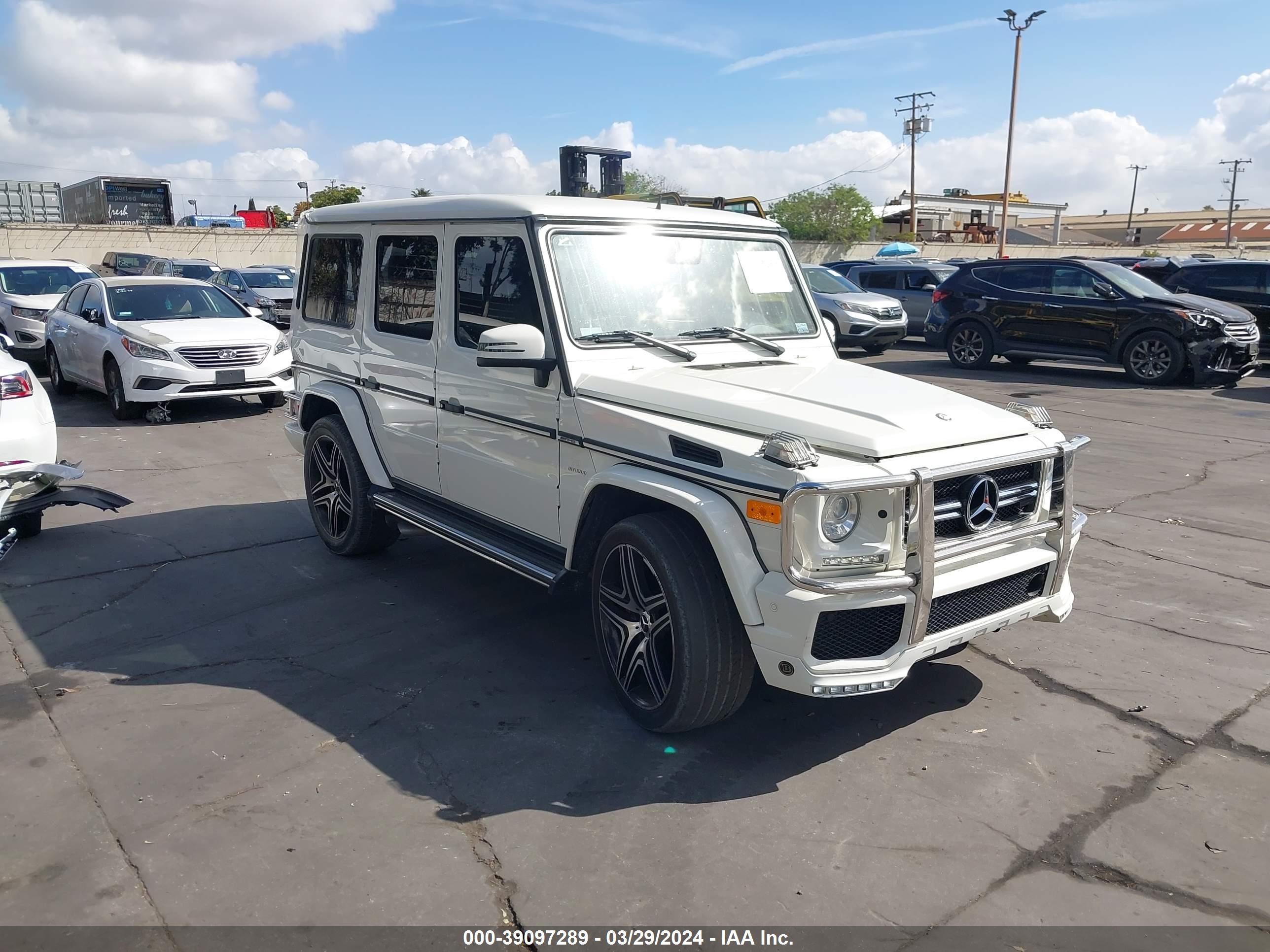 MERCEDES-BENZ G 63 AMG 2013 wdcyc7df6dx205637