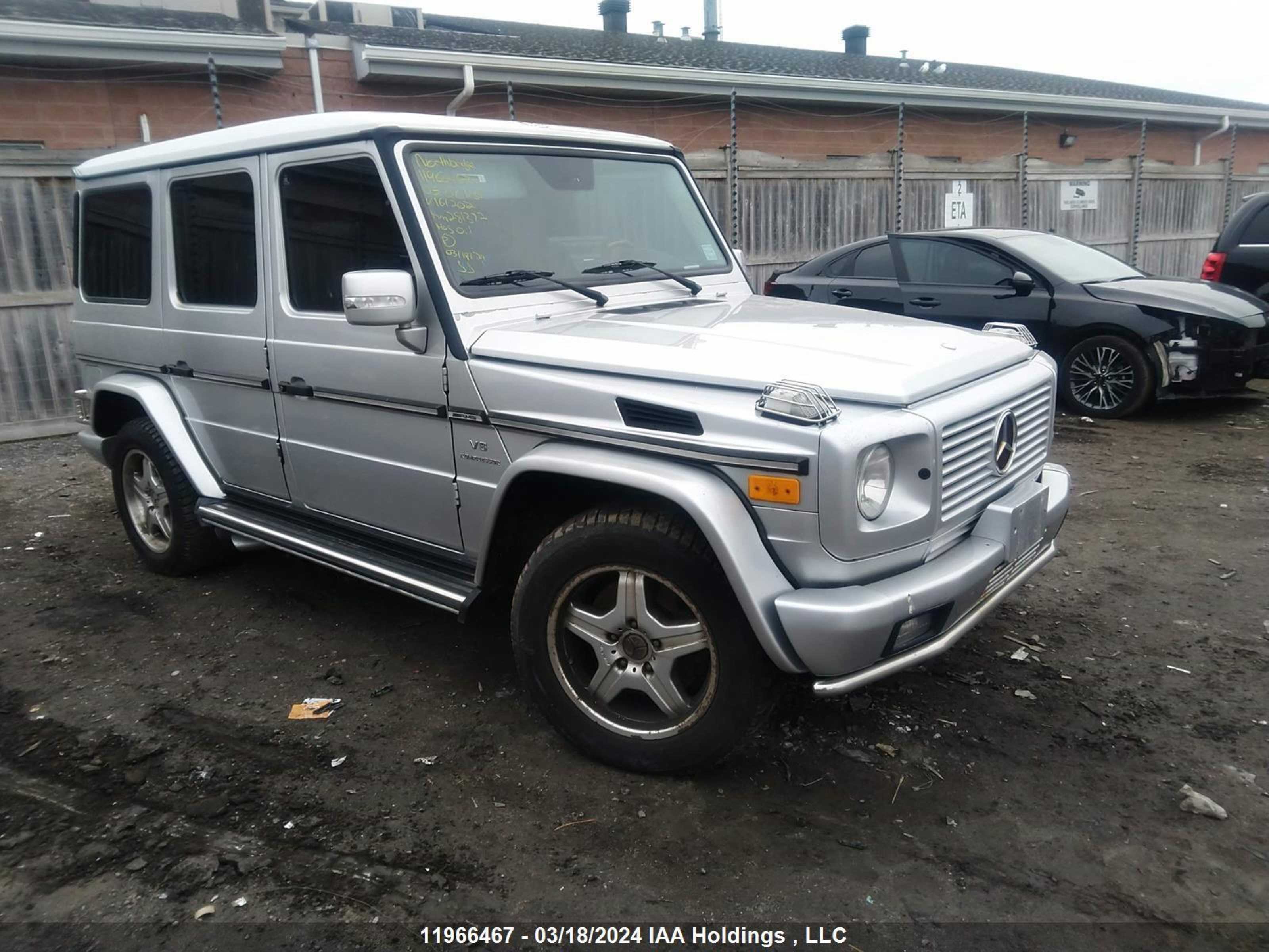 MERCEDES-BENZ G-KLASSE 2005 wdcyr71e85x161202