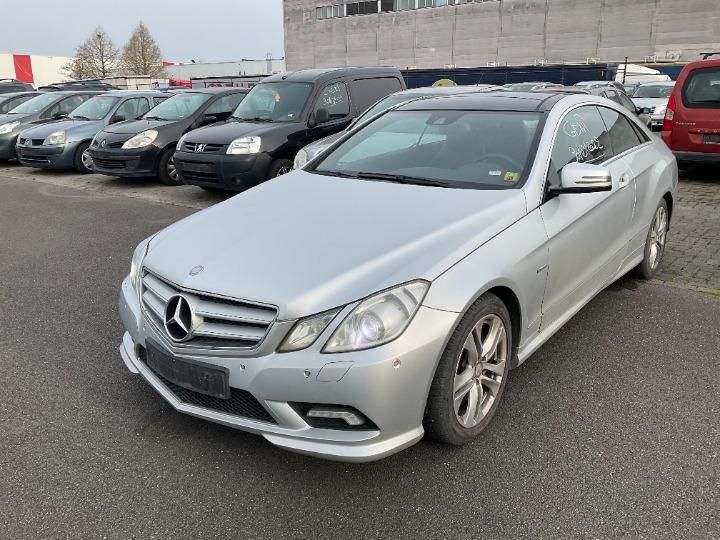 MERCEDES-BENZ E-CLASS COUPE 2011 wdd2073021f121719