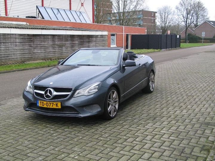 MERCEDES-BENZ E-KLASSE CABRIO 2013 wdd2074031f224081