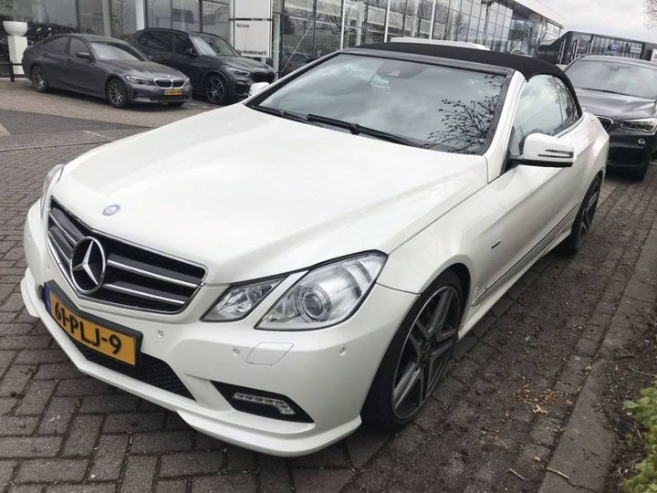 MERCEDES-BENZ E-KLASSE CABRIO 2011 wdd2074481f108326