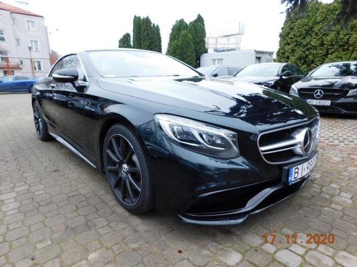 MERCEDES-BENZ S-CLASS CABRIOLET 2017 wdd2174781a029963