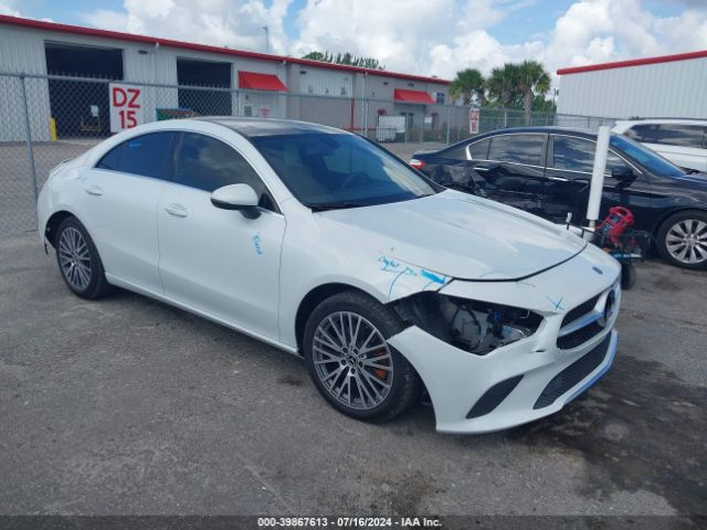 MERCEDES-BENZ CLA-CLASS 2020 wdd5j4hb1ln069552