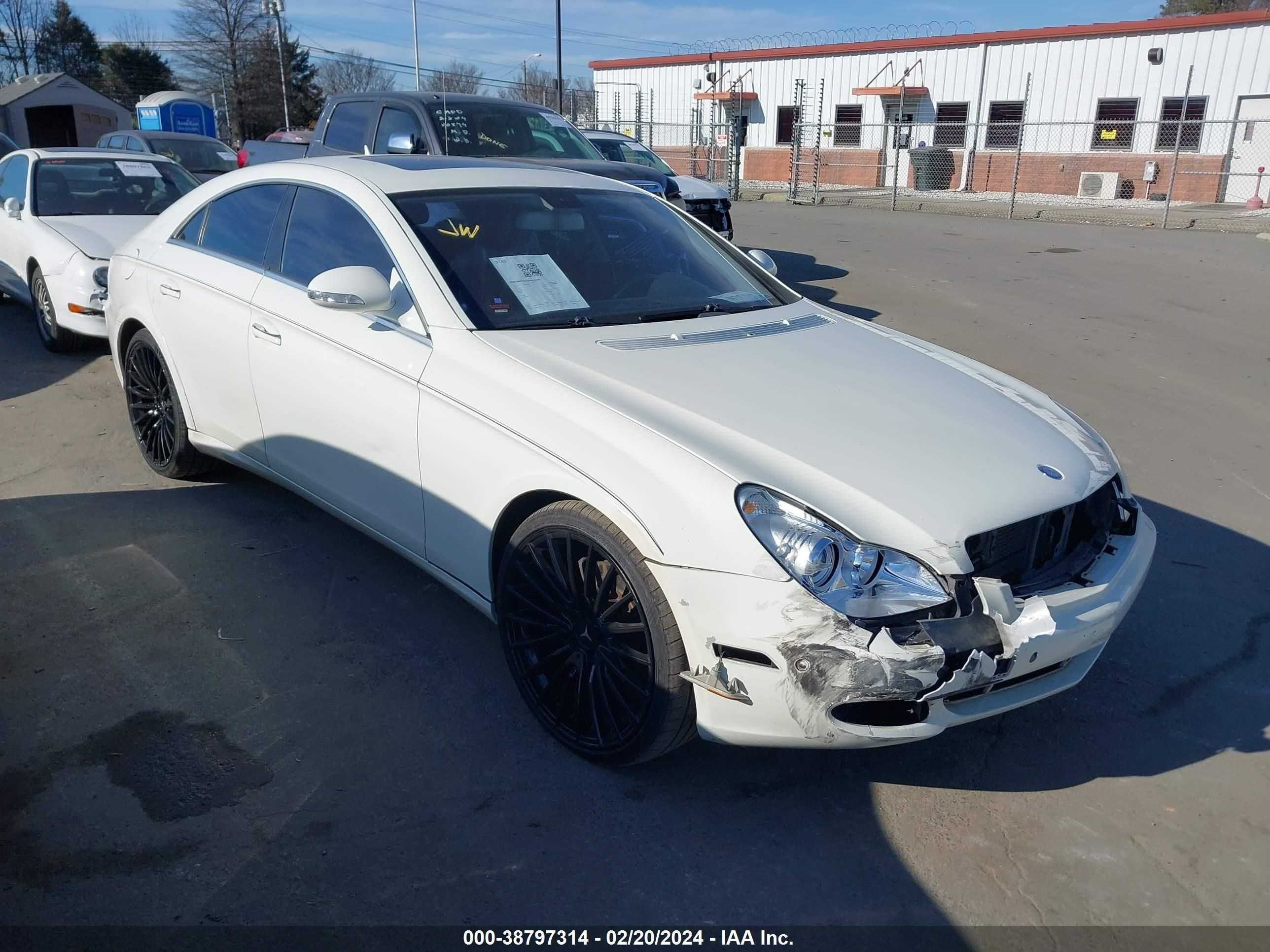 MERCEDES-BENZ CLS-KLASSE 2008 wdddj72x48a117092