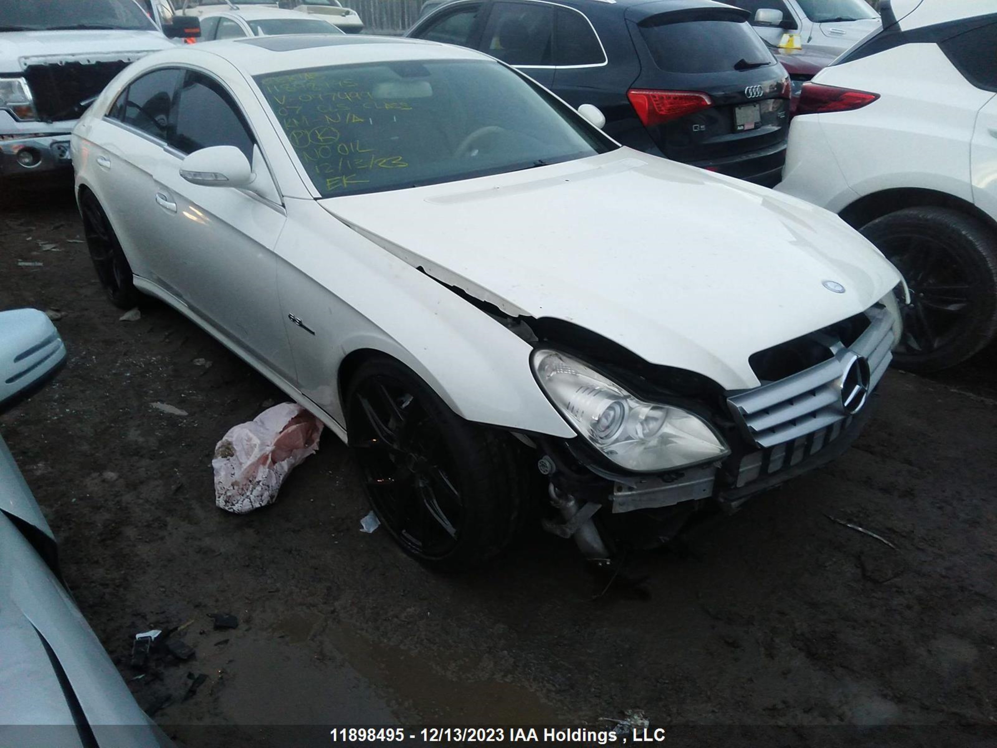 MERCEDES-BENZ CLS-KLASSE 2007 wdddj77xx7a097499