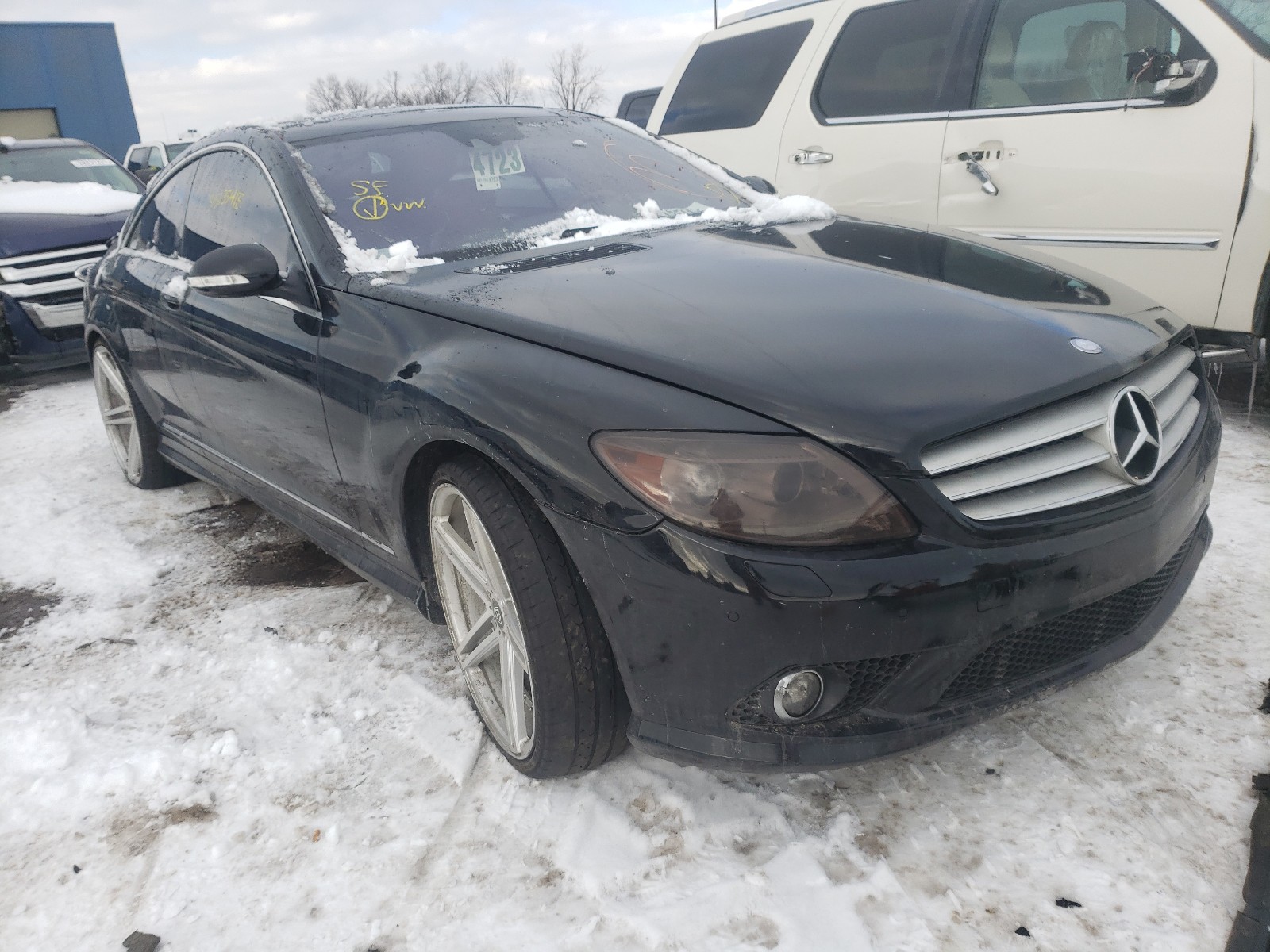 MERCEDES-BENZ CL 550 2008 wddej71x38a014896