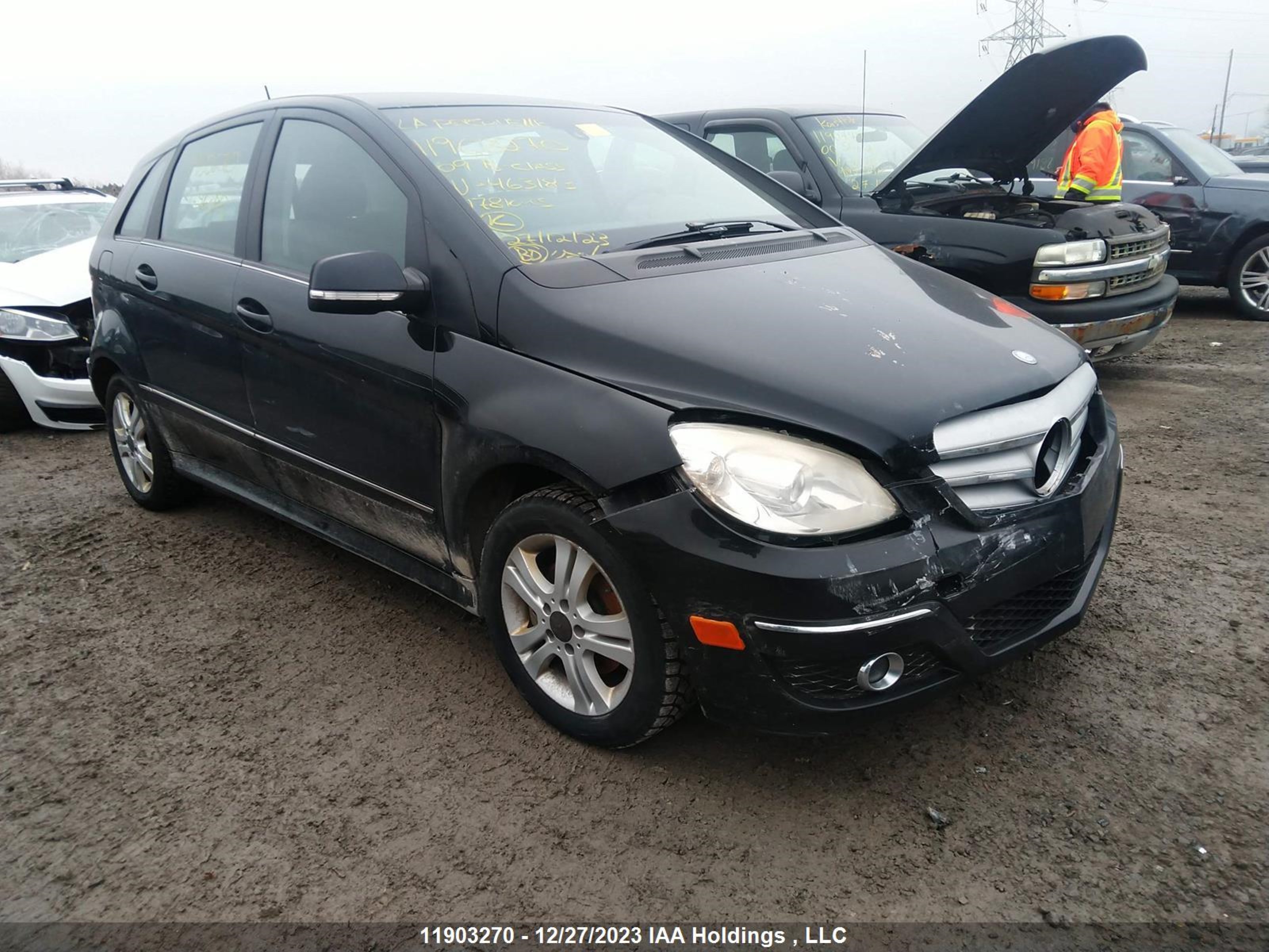 MERCEDES-BENZ B-KLASSE 2009 wddfh33x99j463183