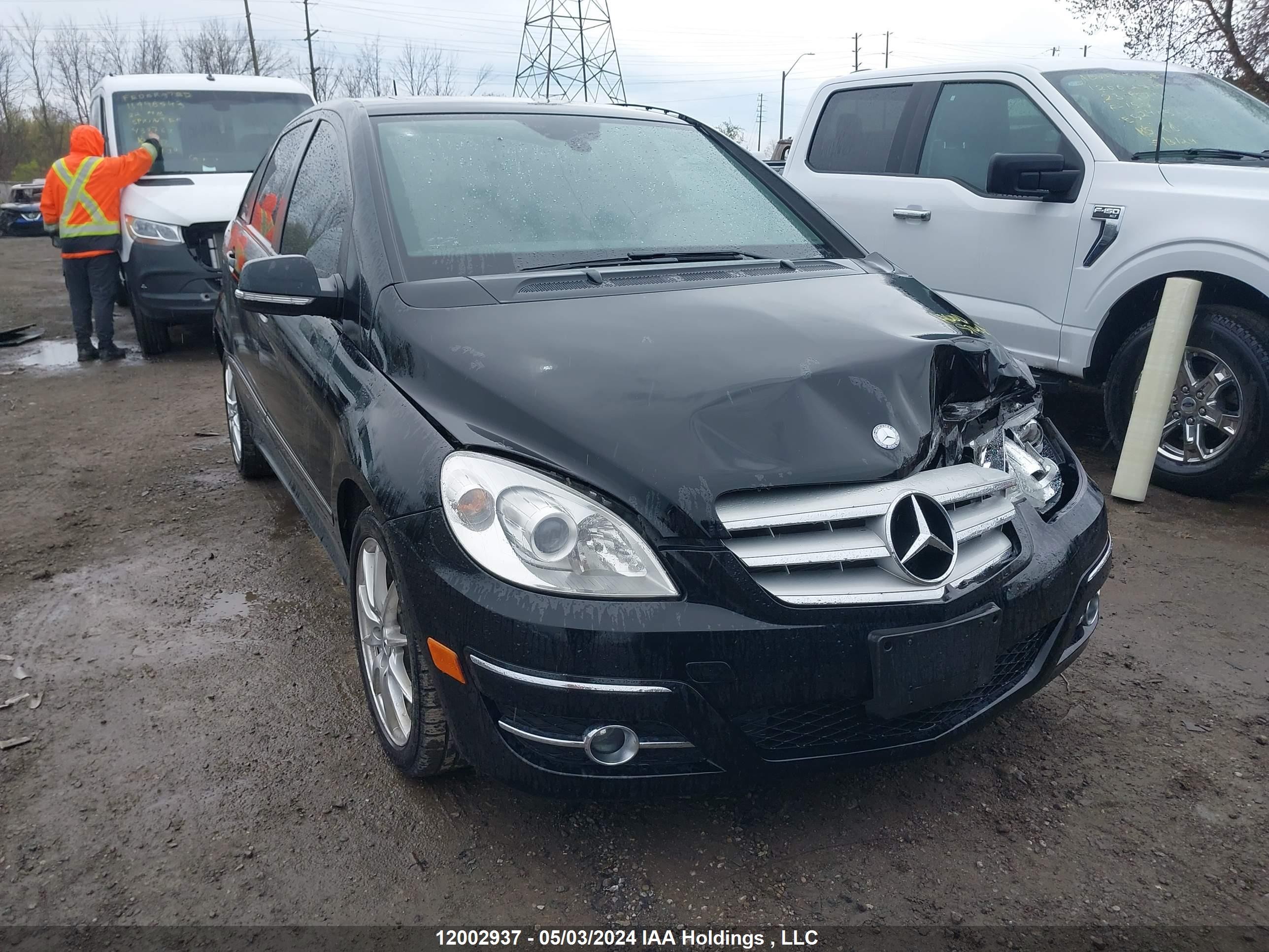 MERCEDES-BENZ B-KLASSE 2010 wddfh3eb7aj513584