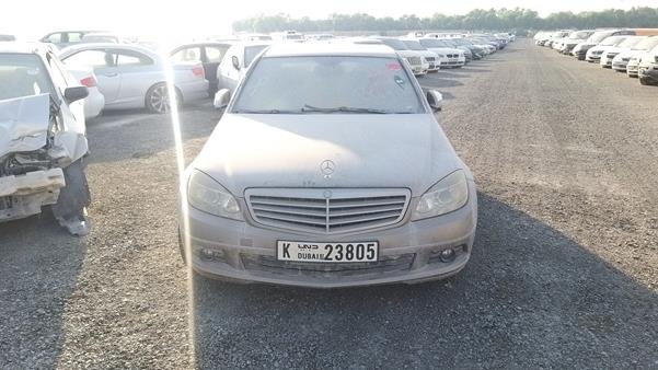 MERCEDES-BENZ C 200 2009 wddgf41x69a190366