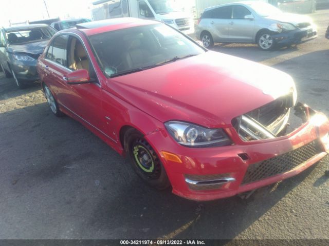 MERCEDES-BENZ C-CLASS 2012 wddgf4hb0ca599559