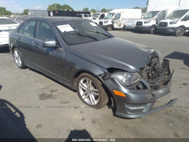 MERCEDES-BENZ C-CLASS 2012 wddgf4hb0ca607174