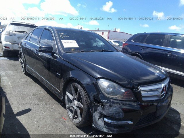 MERCEDES-BENZ C-CLASS 2012 wddgf4hb0ca629594