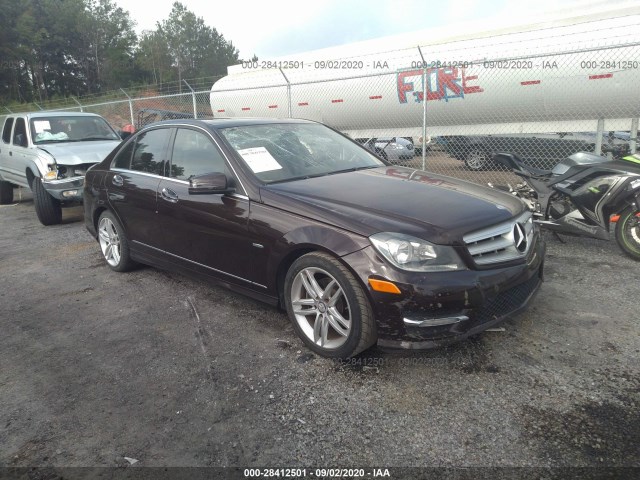 MERCEDES-BENZ C-CLASS 2012 wddgf4hb0ca644919