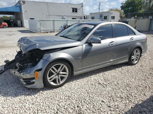 MERCEDES-BENZ C-CLASS 2012 wddgf4hb0ca704228