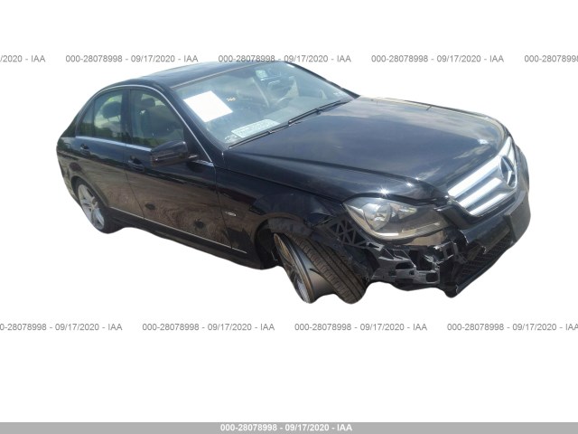 MERCEDES-BENZ C-CLASS 2012 wddgf4hb0ca712393