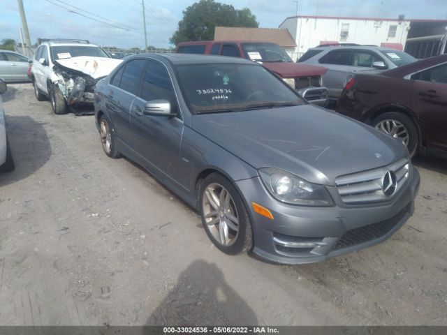 MERCEDES-BENZ C-CLASS 2012 wddgf4hb0cr191628