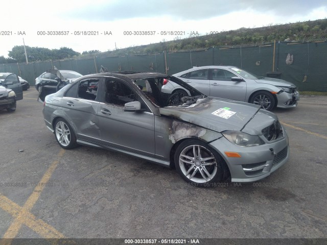 MERCEDES-BENZ C-CLASS 2012 wddgf4hb0cr191676