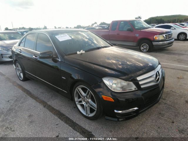 MERCEDES-BENZ C-CLASS 2012 wddgf4hb0cr195601