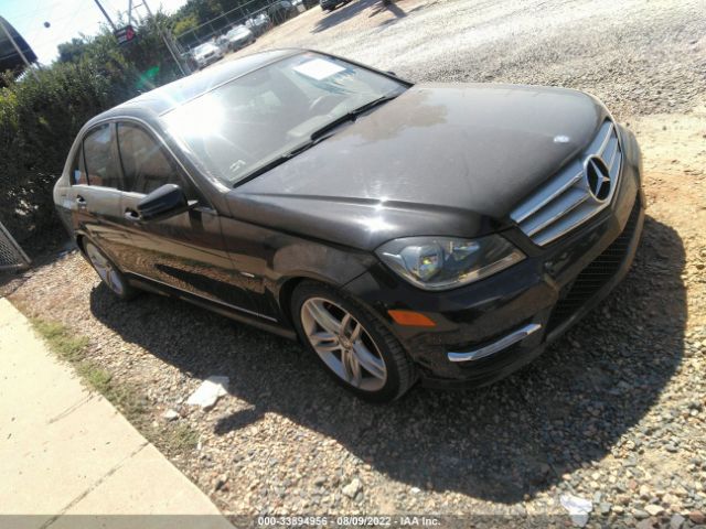 MERCEDES-BENZ C-CLASS 2012 wddgf4hb0cr195632