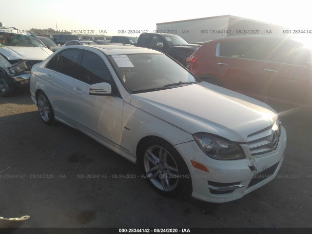 MERCEDES-BENZ C-CLASS 2012 wddgf4hb0cr195775