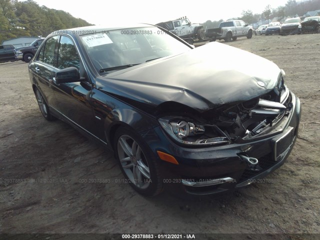 MERCEDES-BENZ C-CLASS 2012 wddgf4hb0cr198997