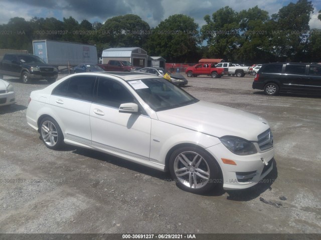 MERCEDES-BENZ C-CLASS 2012 wddgf4hb0cr199194