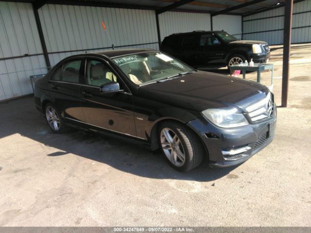 MERCEDES-BENZ C-CLASS 2012 wddgf4hb0cr202286