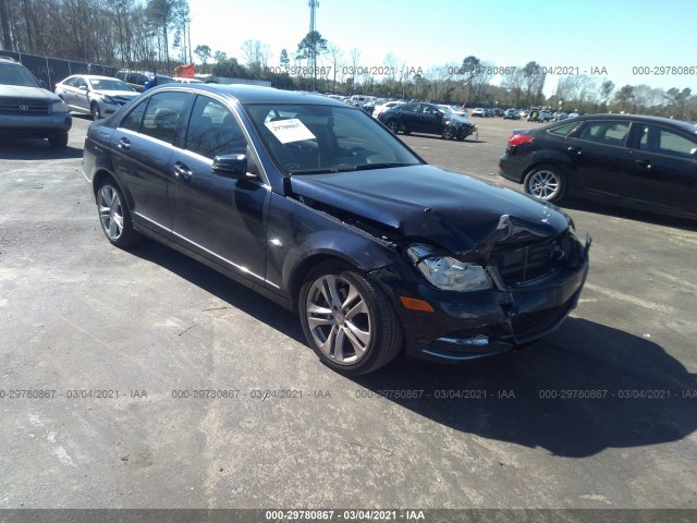 MERCEDES-BENZ C-CLASS 2012 wddgf4hb0cr213403